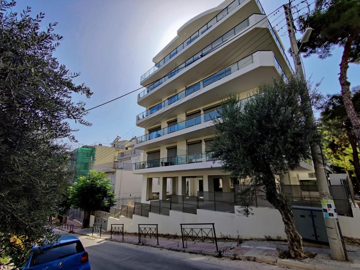 Wsd Luxury Bright 2Bd Apt With Sea View Balcony アテネ エクステリア 写真